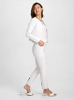Bow Detail Slim Leg Jeans