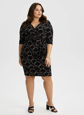 Circle Print Dress