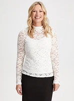 Long Sleeve Lace Top