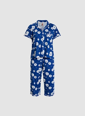 Floral Print Pyjama Set