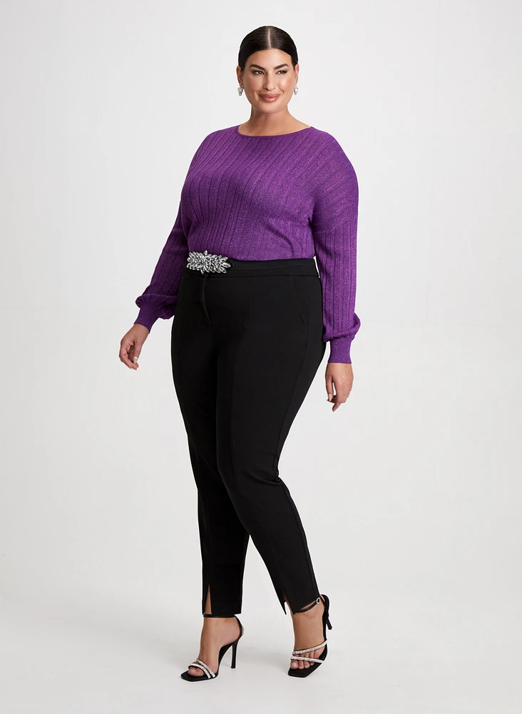 Puff Sleeve Top & City Fit Pants