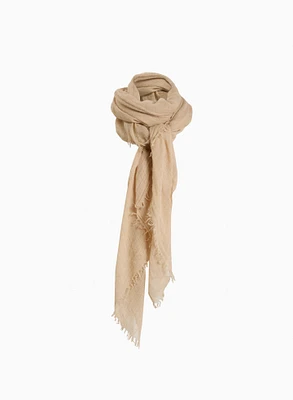 Fringed Oblong Scarf