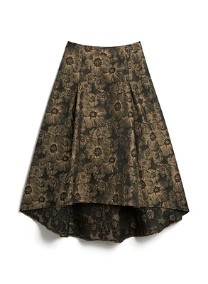 Floral Print Skirt