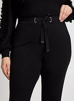 Tie Waist Pull-On Pants