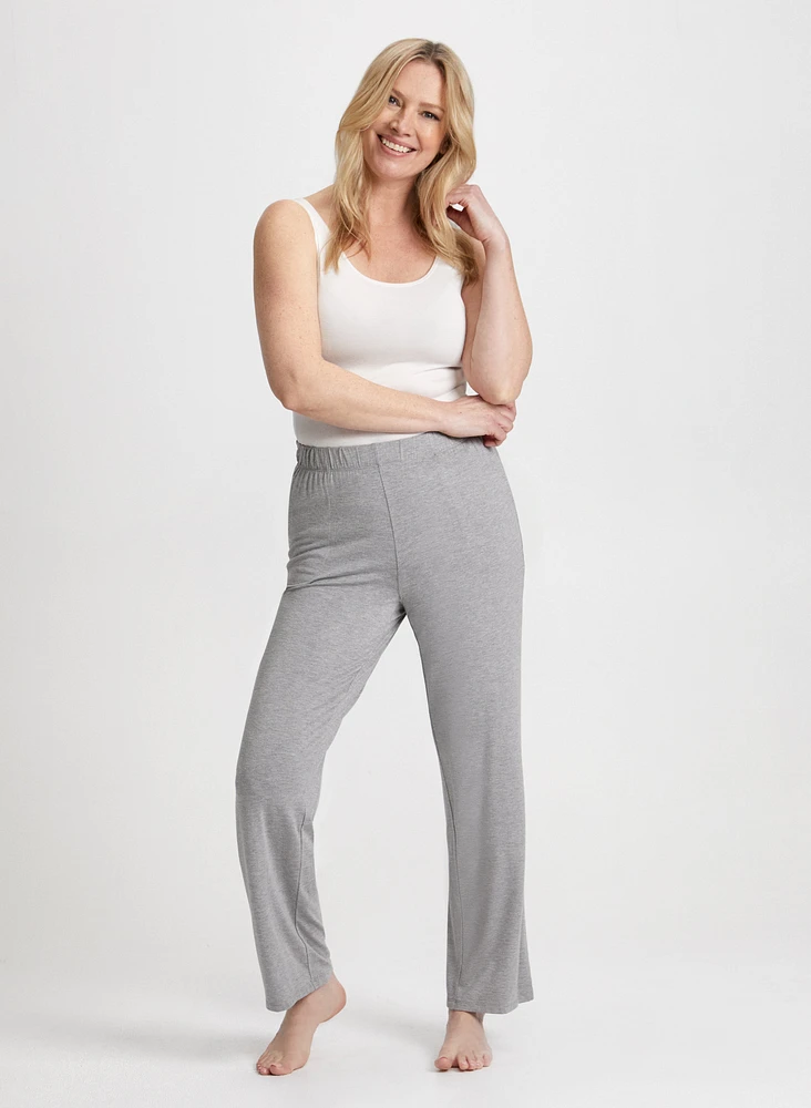 Camisole basique et pantalon de pyjama