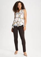 Pull-On Slim Leg Pants