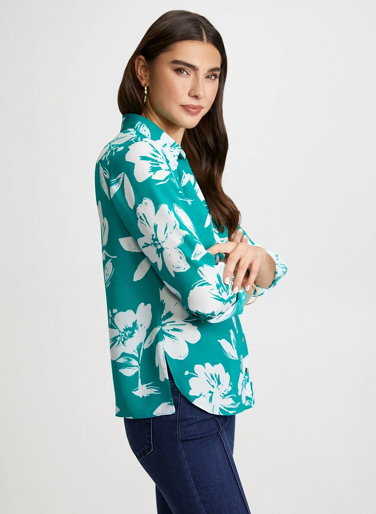 Floral Print Blouse