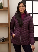 Quilted Vegan Down Coat