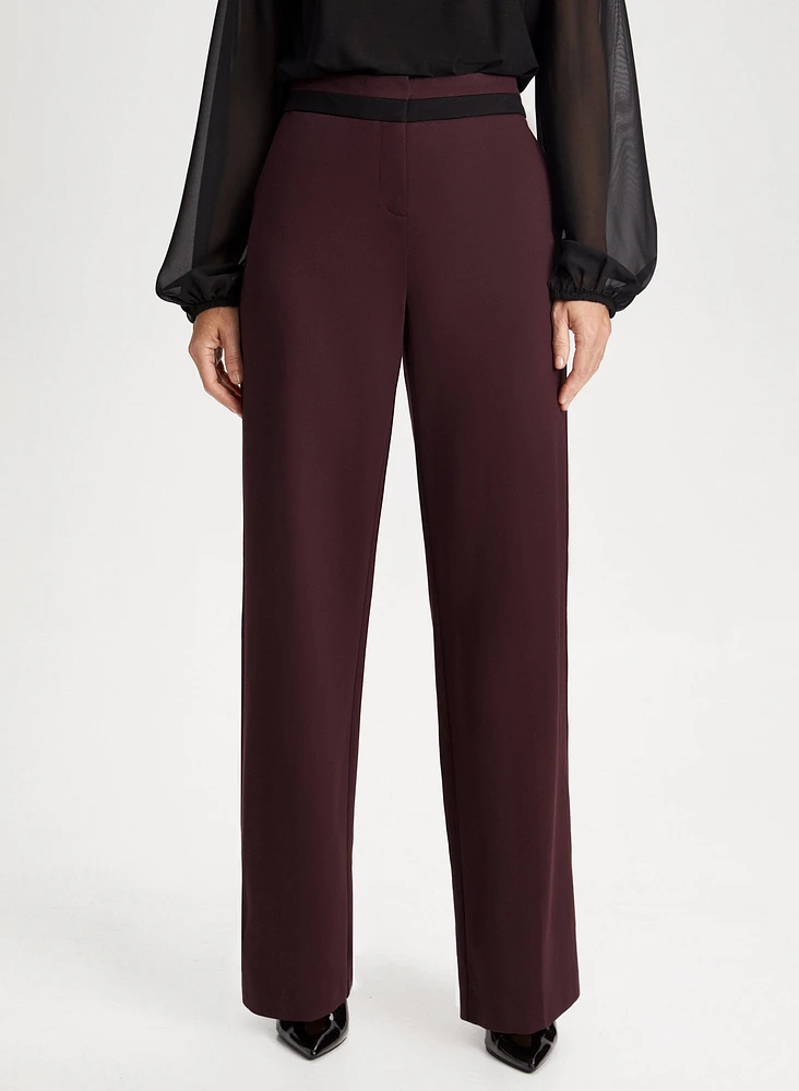 Modern Fit Wide Leg Pants