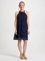 Halter Neck Cocktail Dress