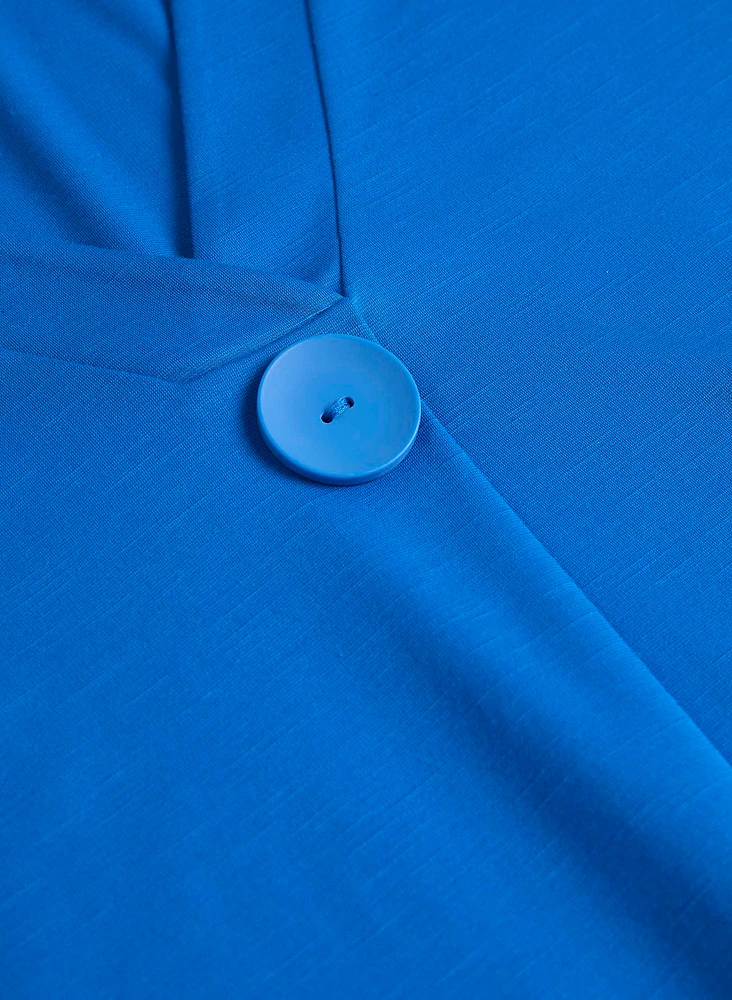 Button Detail T-Shirt