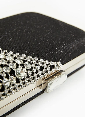 Crystal-Studded Clutch