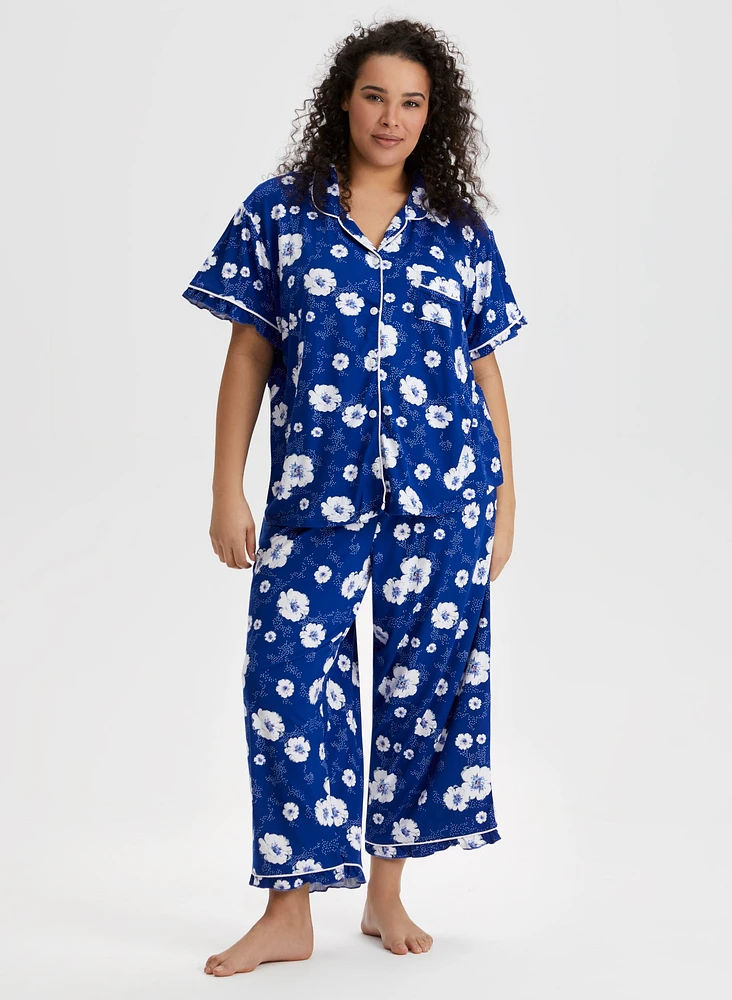 Floral Print Pyjama Set