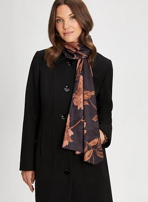 Floral Print Scarf