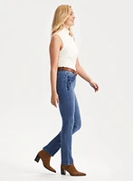 Embroidered Straight Leg Jeans