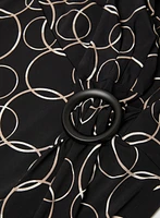 Circle Print Dress