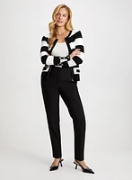 Zip Front Cardigan & City Fit Pants