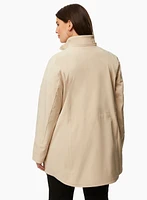 Water-Repelling Hooded Coat