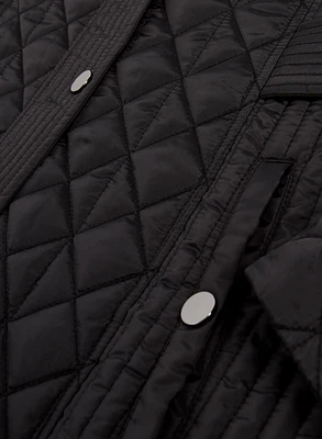 Quilted Vegan Down Coat