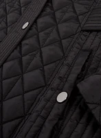 Quilted Vegan Down Coat