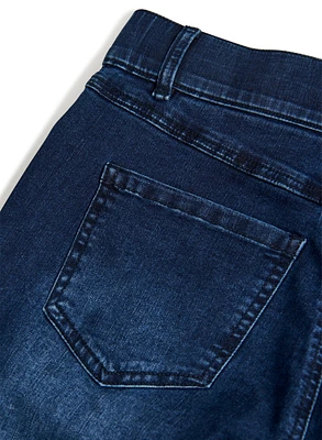 Pull-On Bootcut Jeans