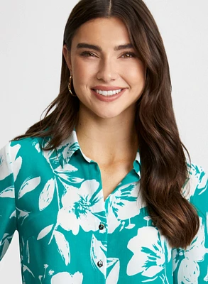 Floral Print Blouse