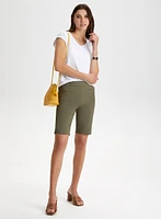 Pull-On Bermuda Shorts