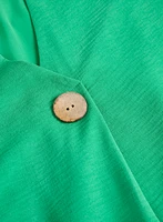 Decorative Button Dress