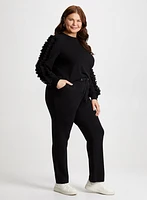 Tie Waist Pull-On Pants