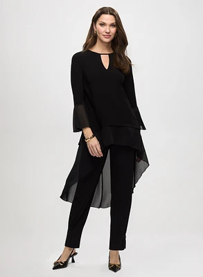 Tunic Top & Tapered Leg Pants