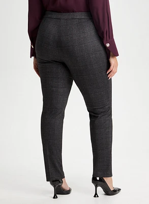 Pull-On Straight Leg Pants