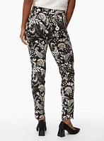 Pantalon motif cachemire à enfiler