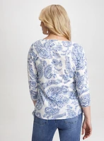 Burnout Paisley Tee