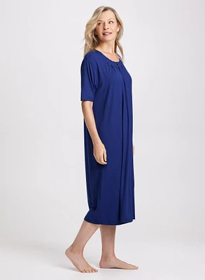 Pleat Detail Nightgown