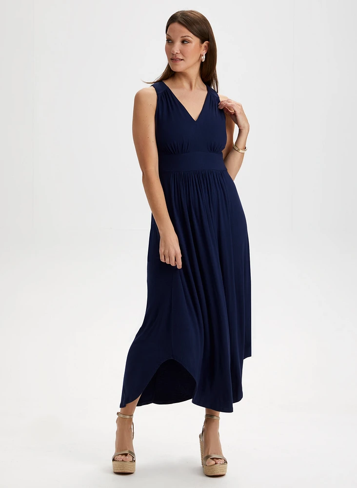 V-Neck Maxi Dress