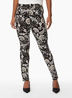 Pantalon motif cachemire à enfiler