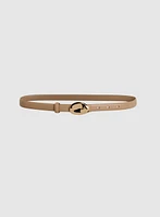 Basic Vegan Leather Belt