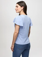 Flutter Sleeve Tee