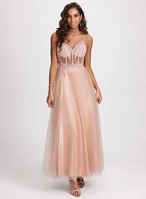 Sweetheart Neck Ball Gown