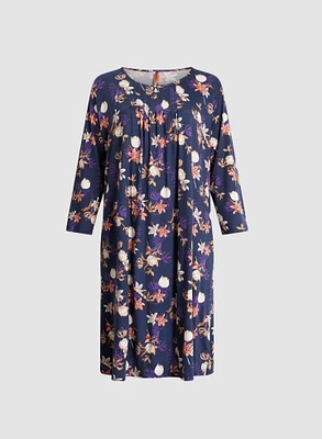 Floral Print Nightgown