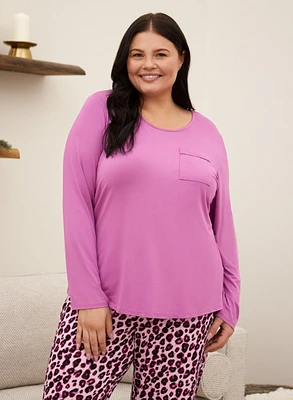 Long Sleeve Pyjama Top