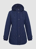 Vegan Down Quilted Coat