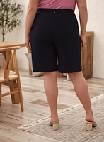 Patch Pocket Tencel Shorts