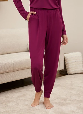 Pull-On Pyjama Pants With Pockets