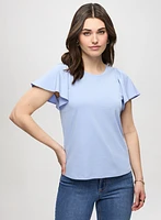 Flutter Sleeve Tee