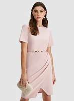 Belted Sheath Dress