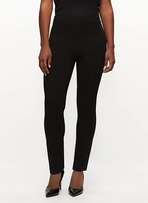 Pull-On Straight Leg Pants