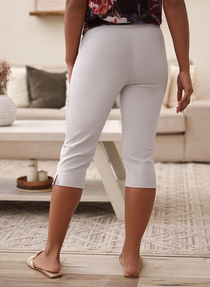 Pull-On Bengaline Capris