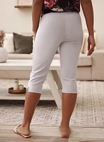 Pull-On Bengaline Capris