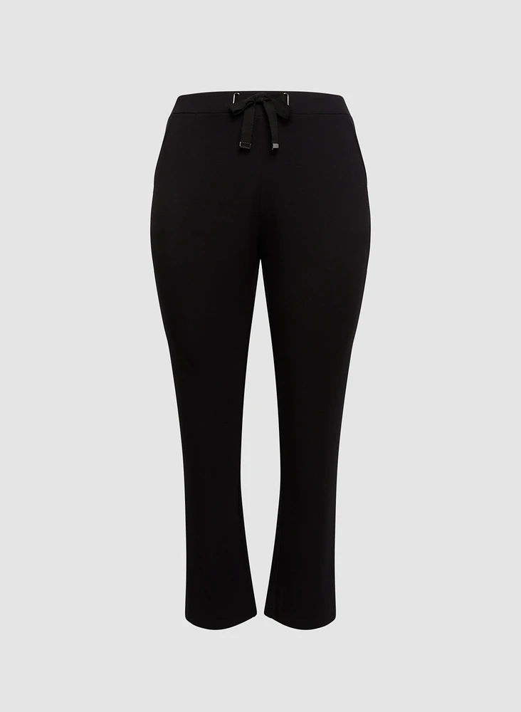 Tie Waist Pull-On Pants